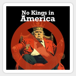 Dump Trump: Kings Don’t Rule in America No. 2 Sticker